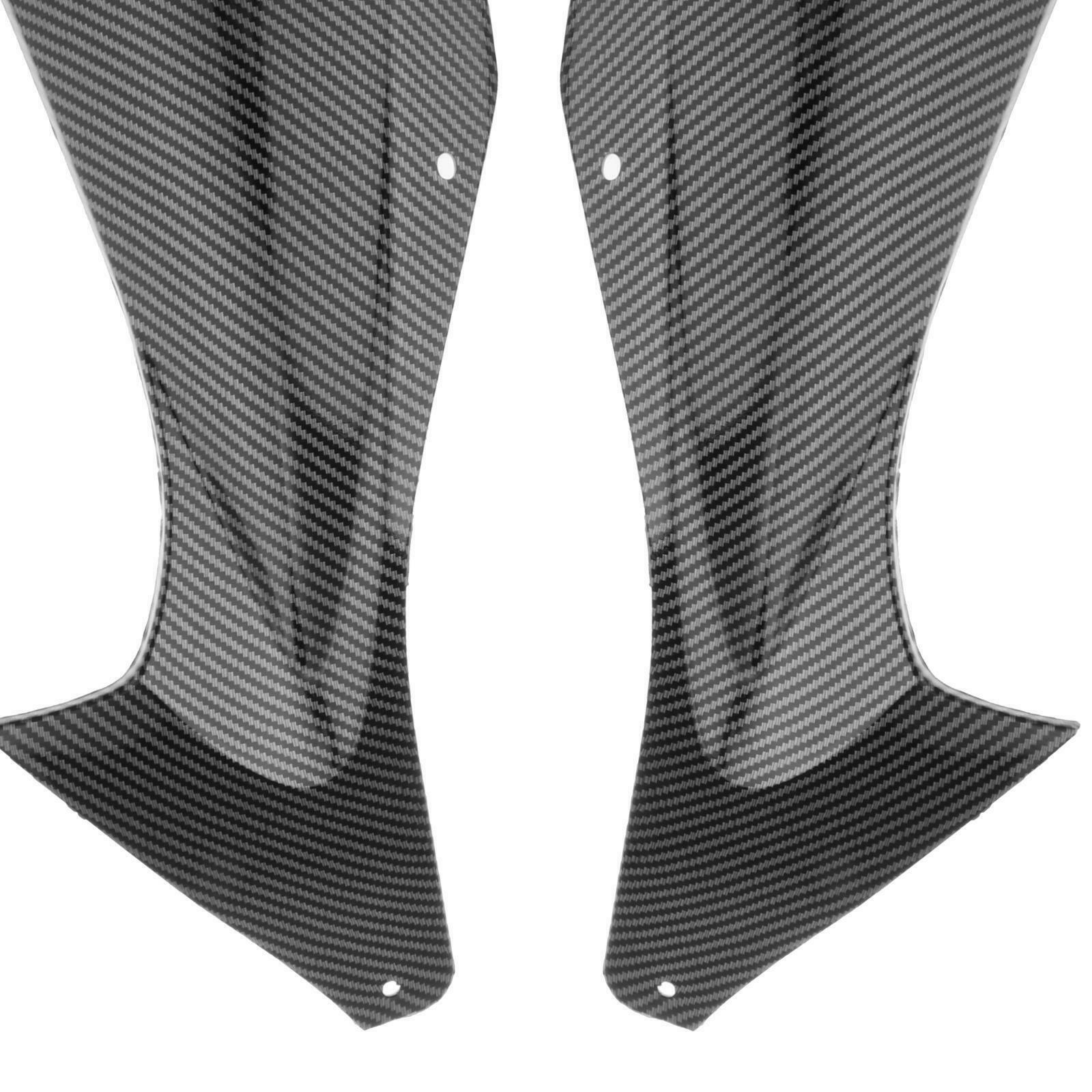 1Pair Side Air Duct Covers Cowl Trim Panel For Yamaha R6 08-14 Accessories
