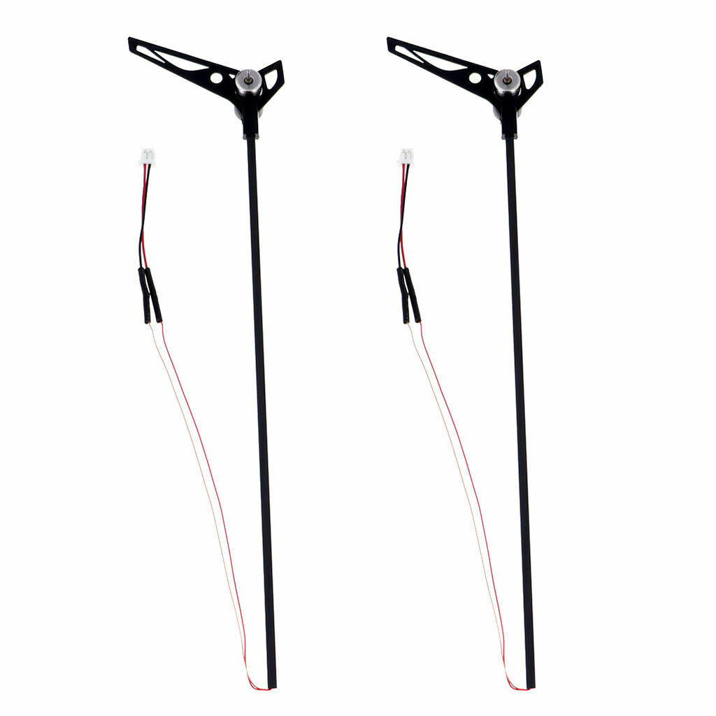 2pcs Tail Assembly,Motor/Boom/Motor Complete for WLtoys V911S V966 XK K100
