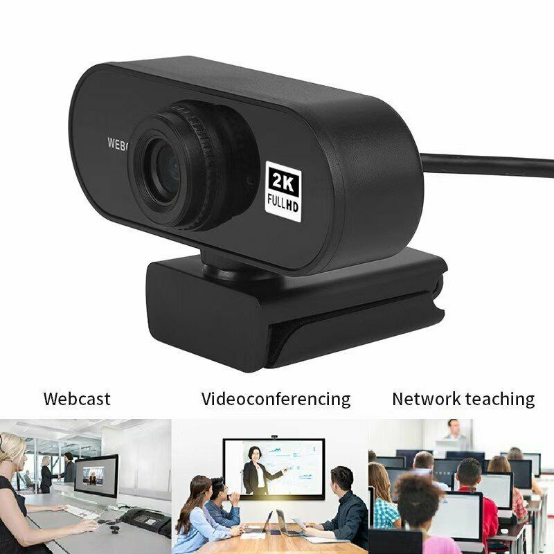 Full HD 1080P Webcam Computer PC Web Camera with Microphone for Live Broadcast