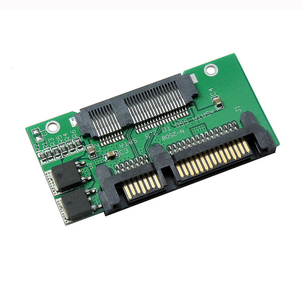 mSATA SSD to 2.5 inch SATA 3 Adapter Card with 7mm Aluminium Thickness Case