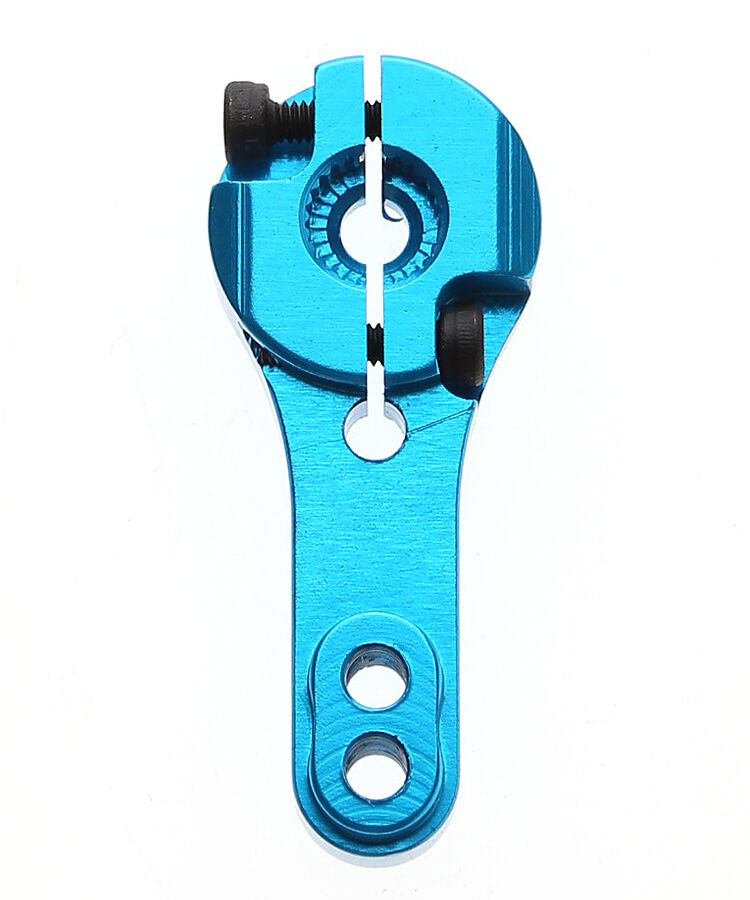 25T CNC Aluminum Servo Horn Arm 25T For Futaba Standard Servos Blue .l8