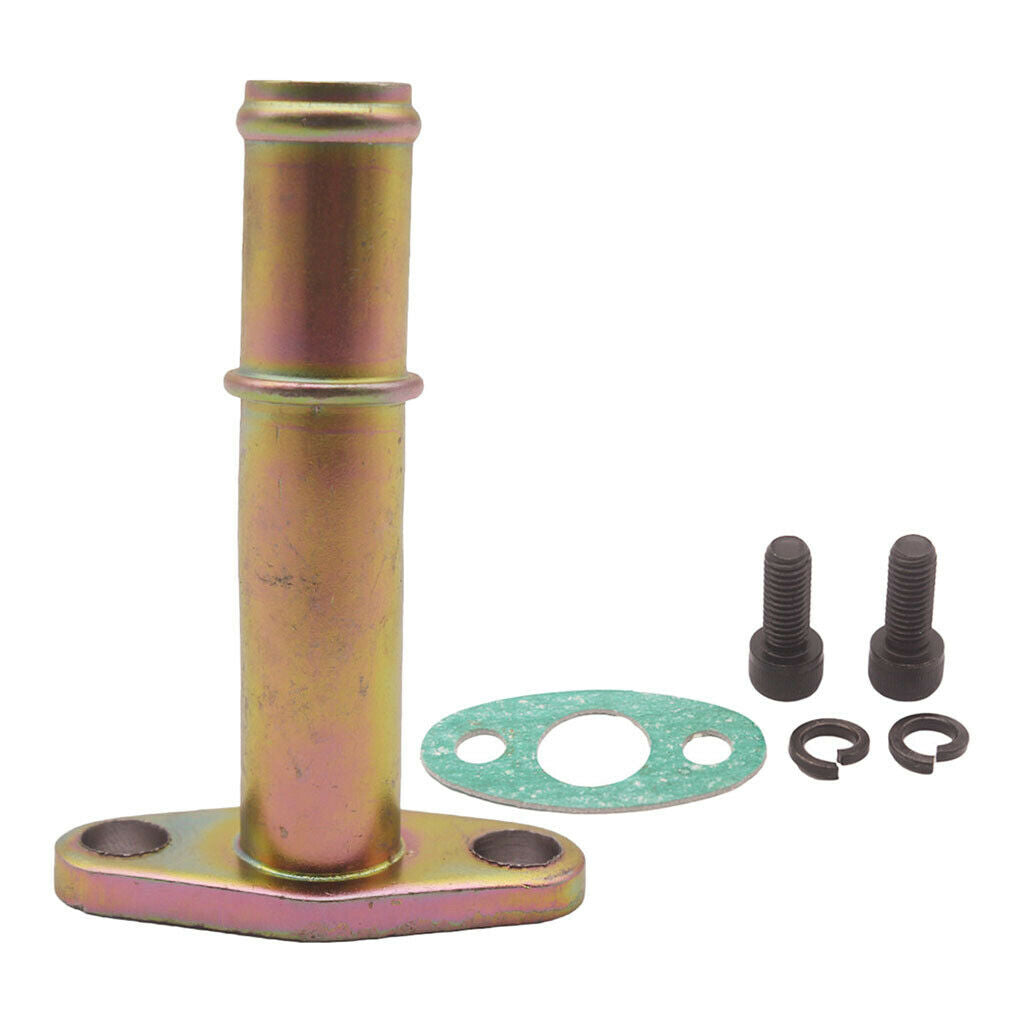 Turbo Oil Drain Flange Pipe For Barb Ball Bearing GT25R GT30R GT35 W/M8