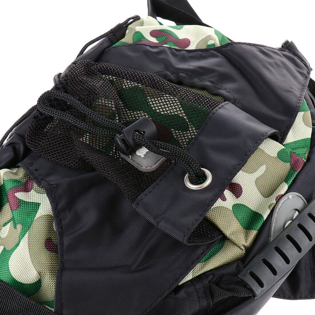 Adjustable Roller Skates Backpack Padded Shoulder Strap Pack Light Camouflage