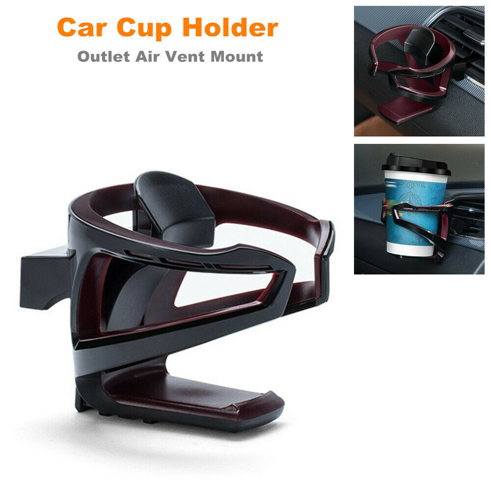 Car Air Conditioner Vent Cup Holder Beverages Bottle Adjustable Drink Stand Kit