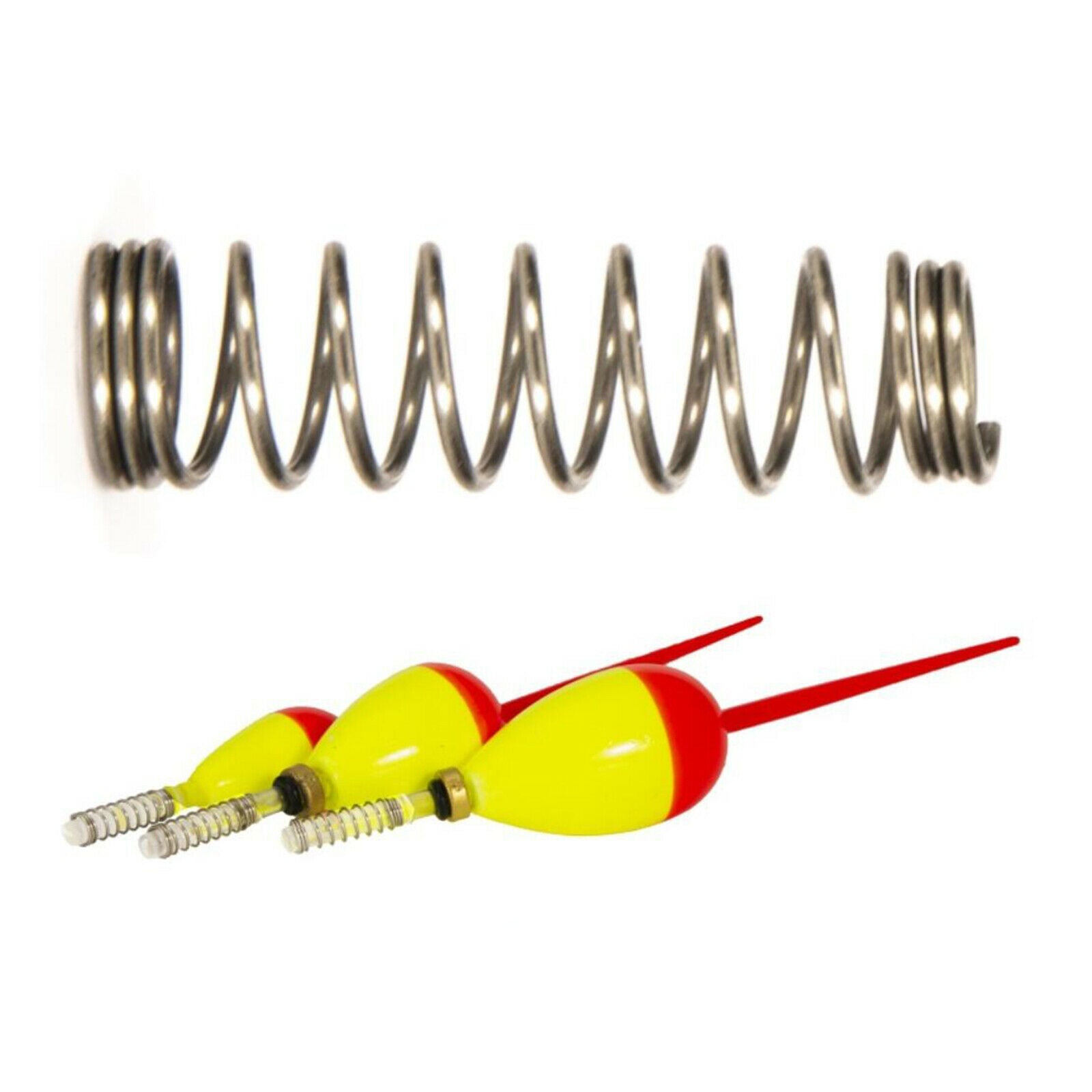 6Pcs Fishing Floats Bobbers Fishing Accessories Self-locking High Visibility