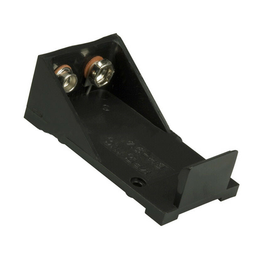 10pcs Plastic Case Holder Storage Box for 9v Battery Case Box w Wired Leads N3