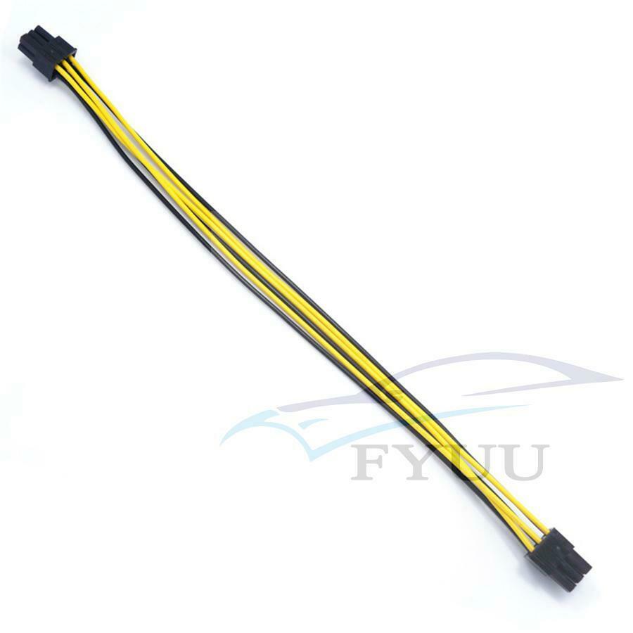DIY Power Cable PCI-E PCI Express 6P Male to 6Pin Male Graphics Video Card 10pc