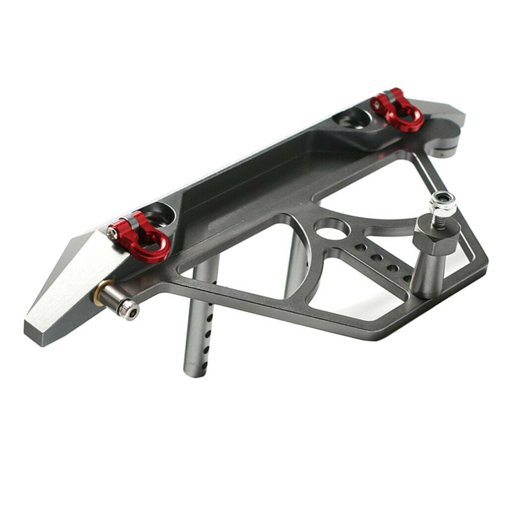 Rear Bumper and Spare Tire Carrier for Axial SCX10 1/10 RC Car Upgrade
