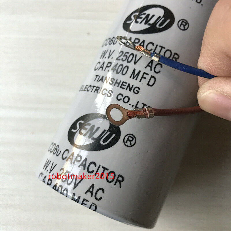 CD60 Motor Start Capacitor 400 MFD 400UF 250VAC 250V HVAC Capacitor