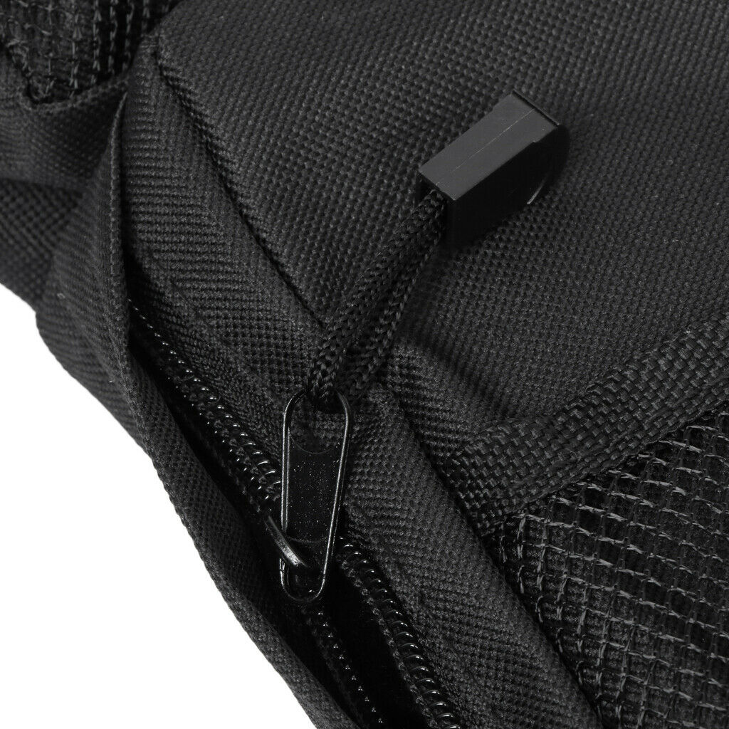 2X Black ATV Fender Bag 4-Wheeler Fender Cargo Luggage Storage Organizer