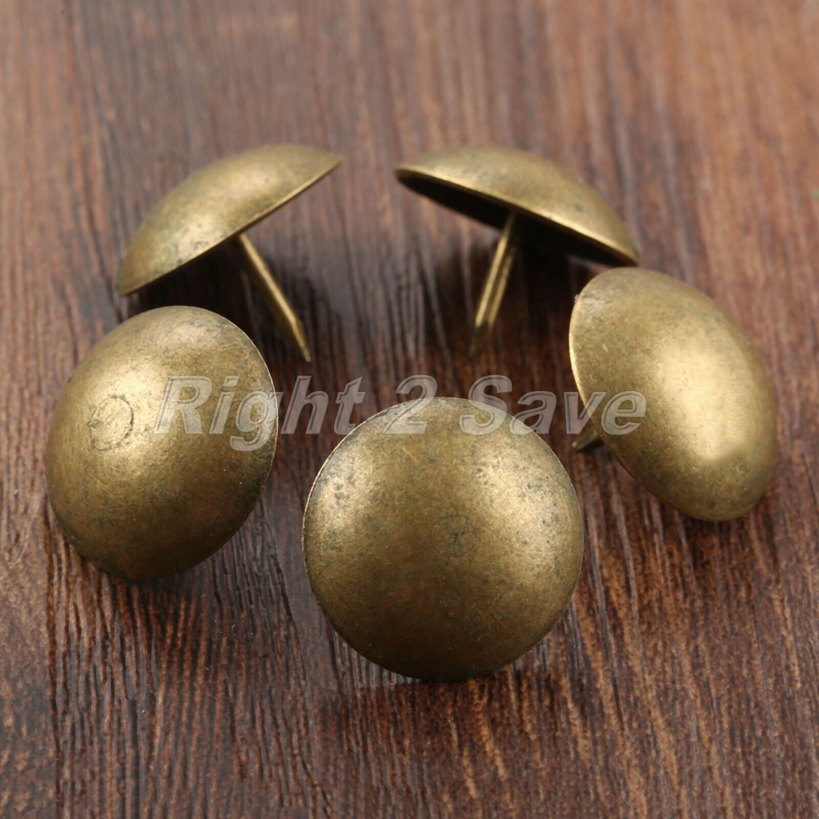 20pc Upholstery Nails Tacks Wood Jewelry Box Decor Furniture Hardware Studs 18mm