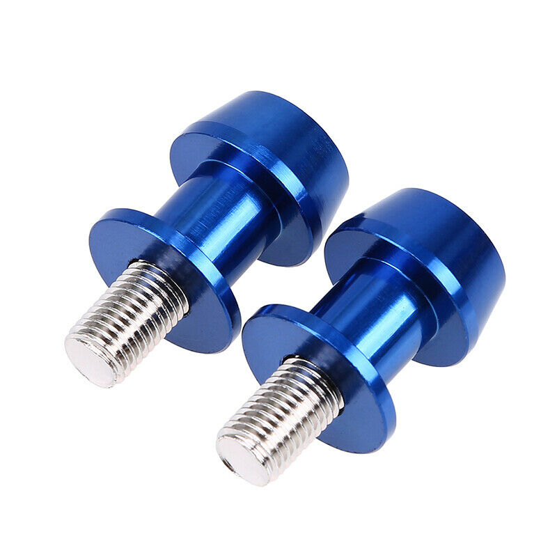 2Pcs Swingarm Spools Slider 10mm Stand Screws Durable For Yamaha Kawasaki Suzuki
