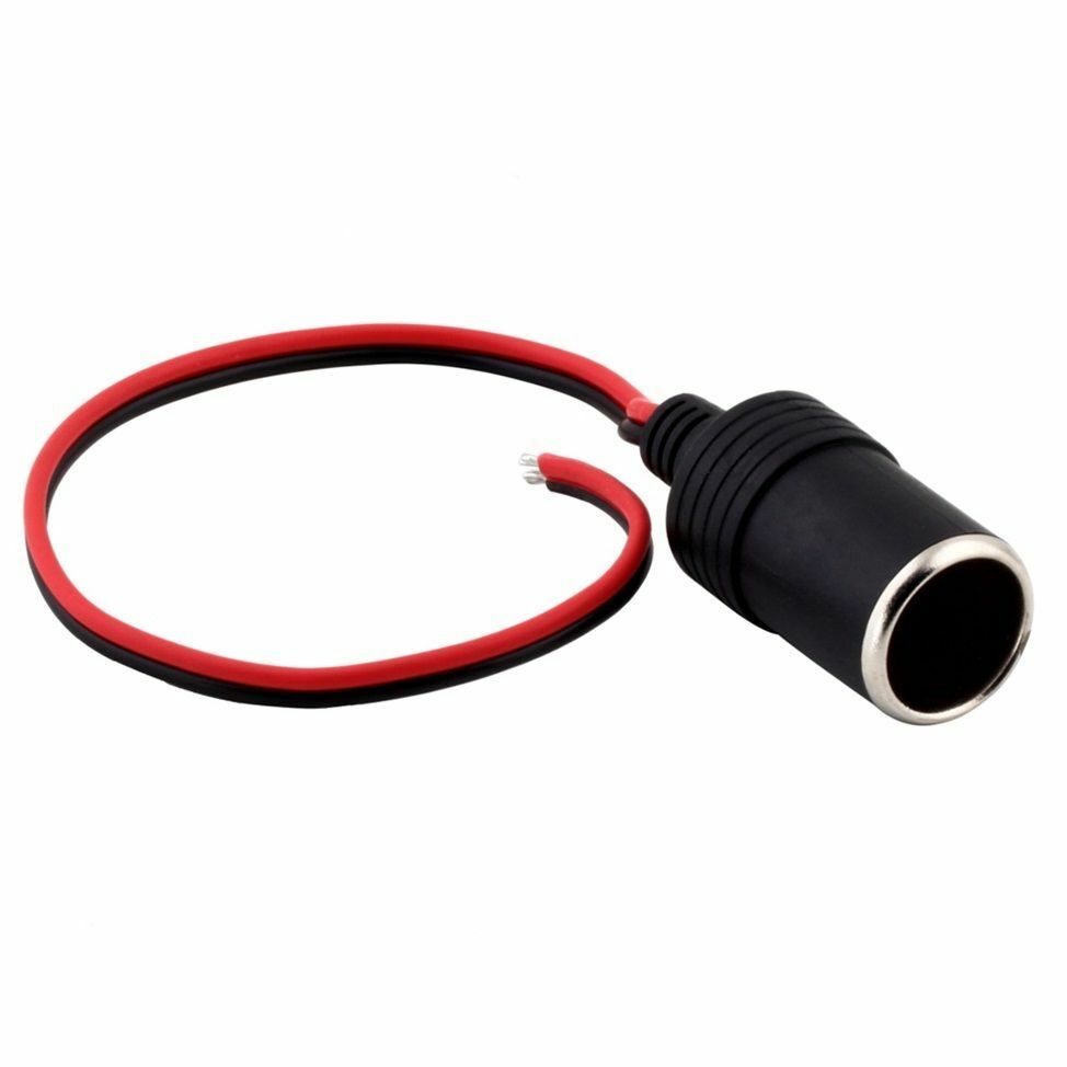 DC Female Car Cigarette Lighter Socket Plug Connector Adapter cable