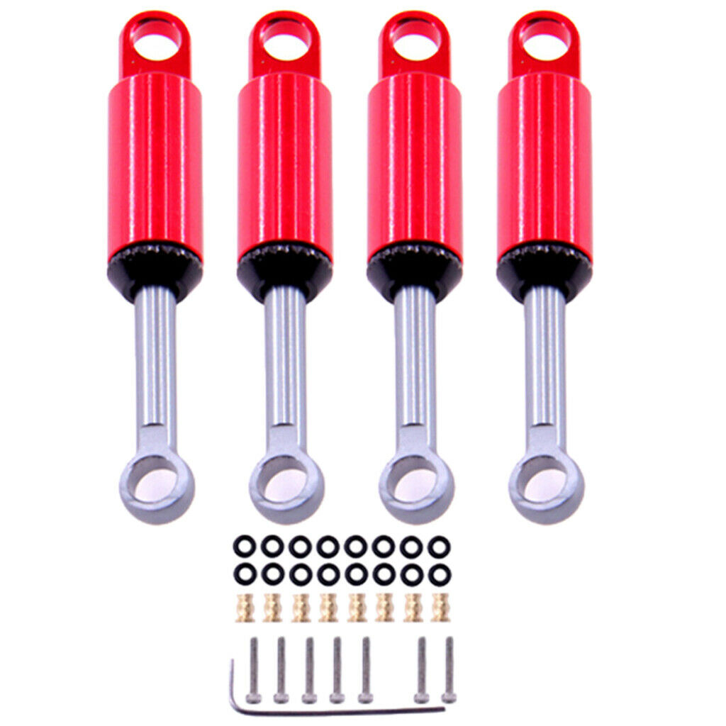 4x RC Car Shock Absorber Car for Axial SCX24 90081 Accessories