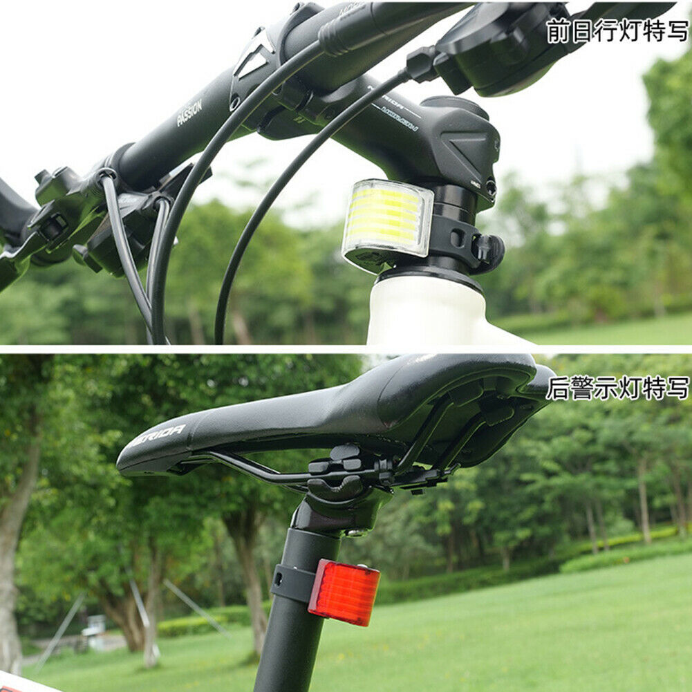 USB Bike Rear Light LED Light MTB Road Bicycle Taillight Rechargeable Waterpro @