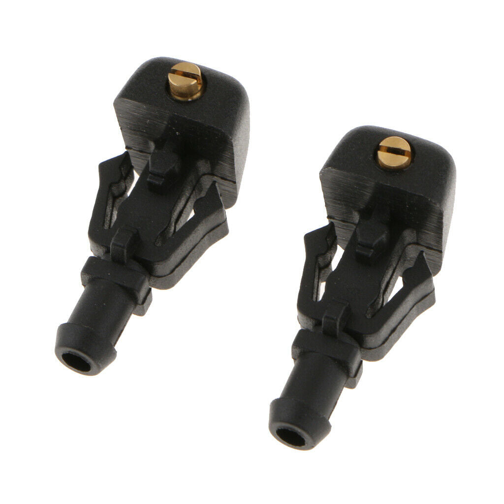 2x Car Front Windshield Wiper Washer Sprayer Nozzle Replacement For Ford