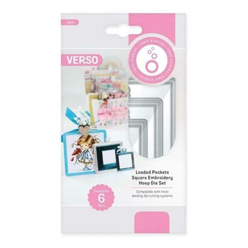 Square Photo Frame Metal Cutting Dies Stencil DIY Scrapbooking Album Paper Card