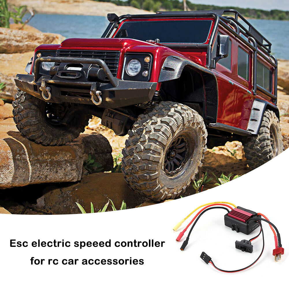 Waterproof 35A ESC Sensorless Brushless Motor for RC Car Scale 1:18 1:16