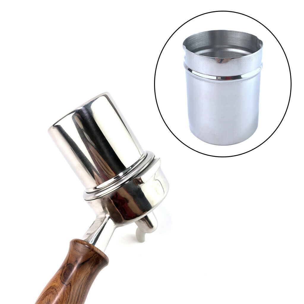 58mm Dosing Cup Durable Sniffing Mug for Espresso Machine Powder Press