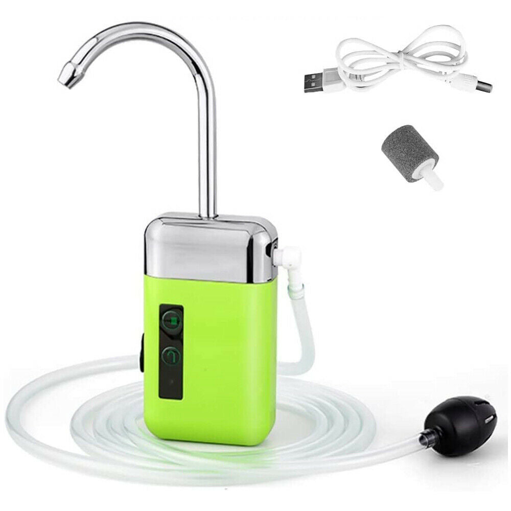 Aquarium Air Pump Ultra Silent Fish Tank Aerator Oxygen Pumps Pond Supplies NEW