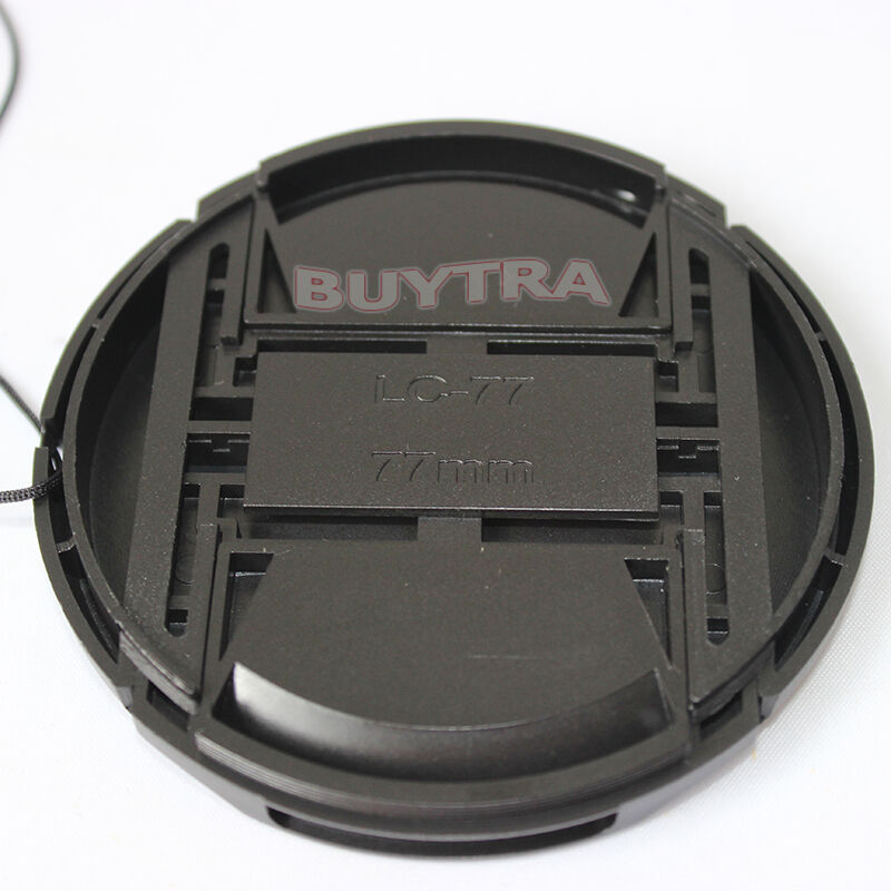 77mm New Center Pinch Snap onBDront CapBDor Sony Canon Nikon LensBDilter.l8
