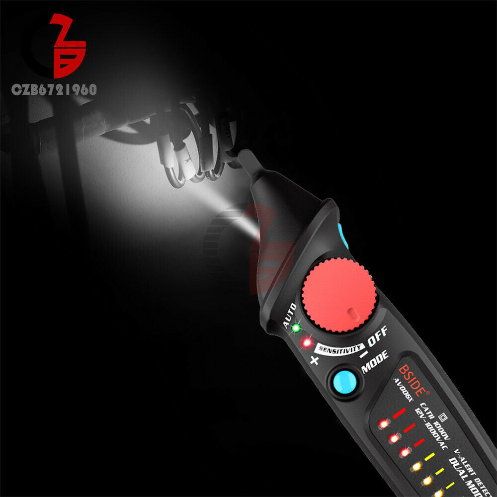Non-Contact Voltage Detector Indicator AVD06 Pencil Live/phase wire NCV Tester