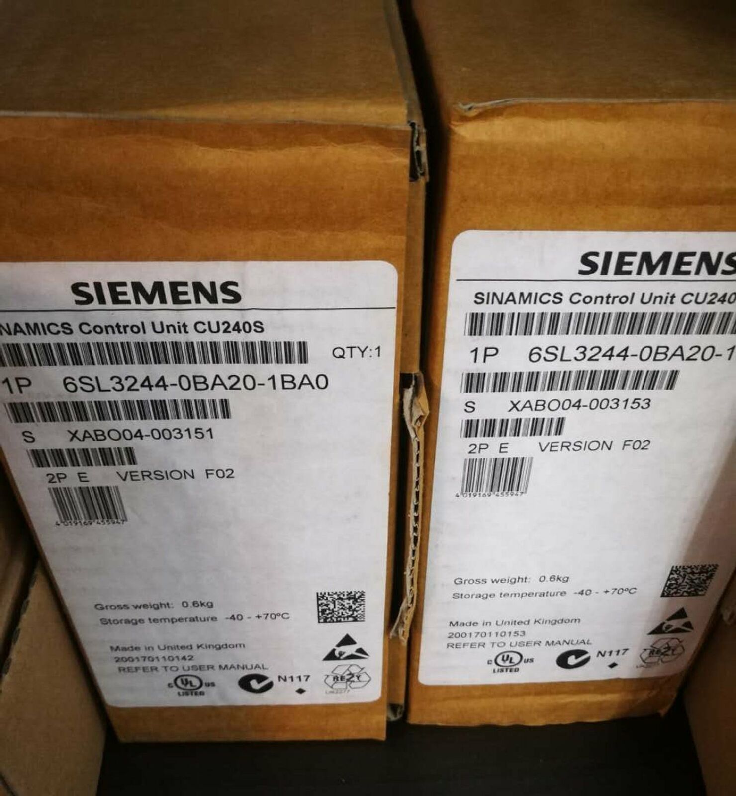 New 1PC Siemens 6SL3244-0BA20-1BA0 6SL3 244-0BA20-1BA0 1 year warranty