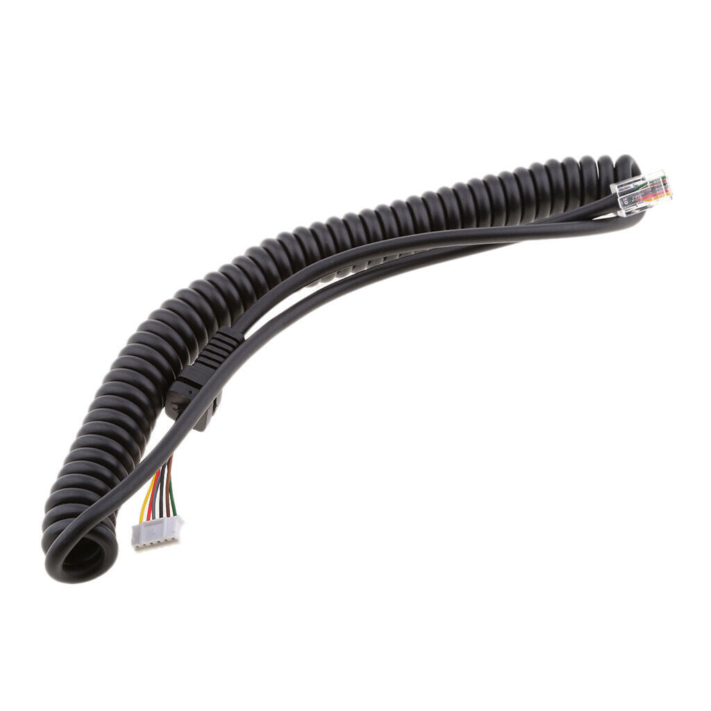 Microphone cable for FT 100D FT 90R FT 3000M MH 36 B6J black