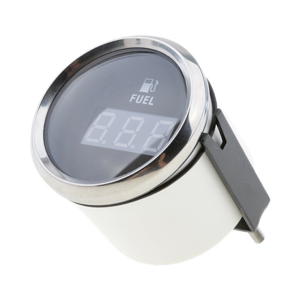 3X Waterproof Digital Fuel Gauge Marine Boat Parts Oil Pressure Indicator