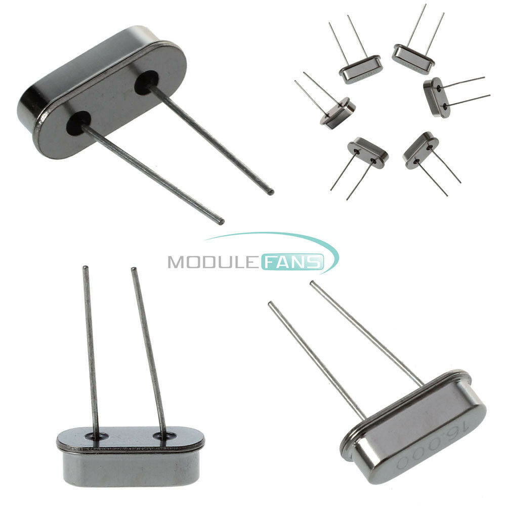20Pcs Top 16.000MHZ 16 MHZ 16M HZ DIP Crystal Oscillator HC-49S