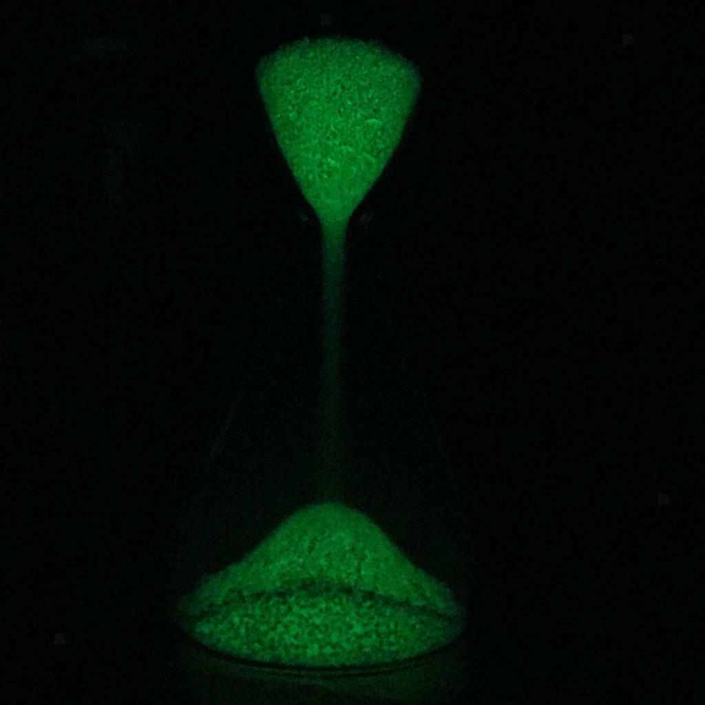 1 Minute Sand Timer Hourglass with White Sand Party Props Glow in The Dark