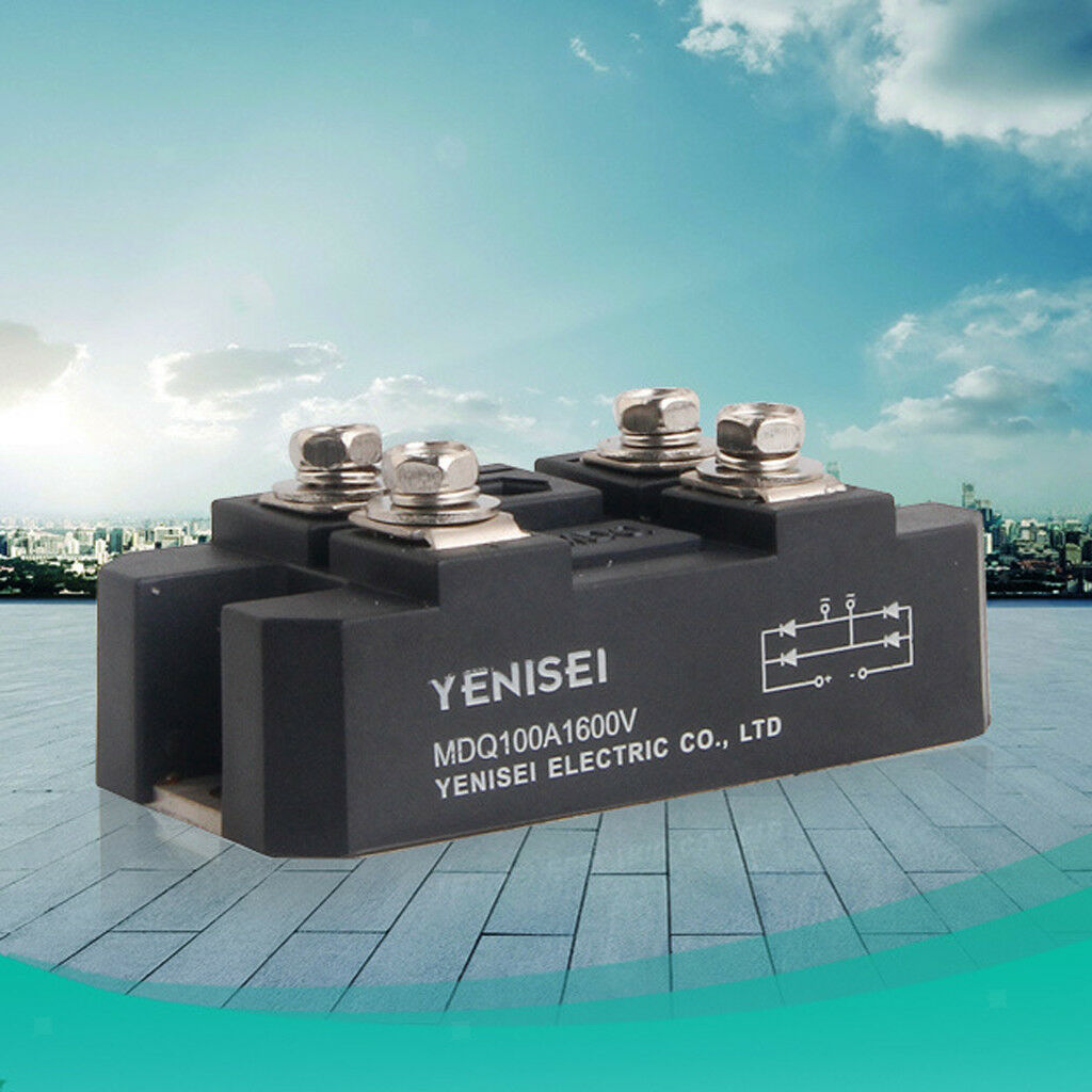 100A Amp 800V-1600V MDQ100A Single-Phase Diode Bridge  Power Module
