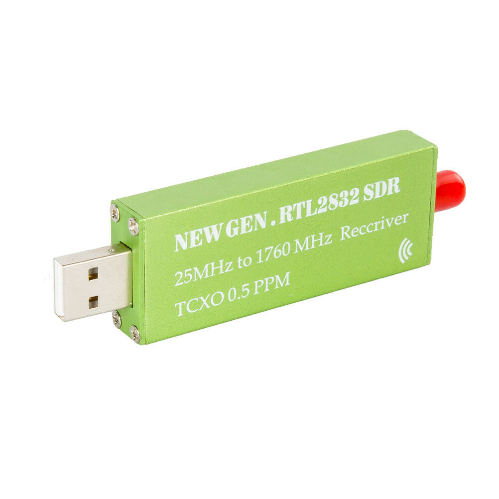 Advanced USB RTL-SDR (0.5PPM) TCXO Metal Case SMA R820T2 RTL2832U E rsBDAU