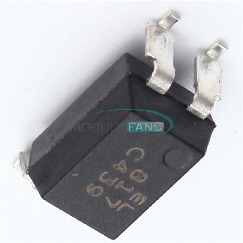 20PCS OPTOCOUPLER SHARP SOP-4 ( SMD-4 ) PC817 PC817C
