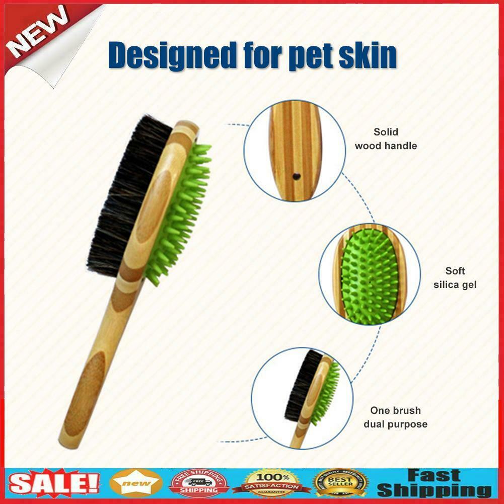 Double-sided Pet Comb Grooming Brush for Dogs Cats Massage Hair Removal  @