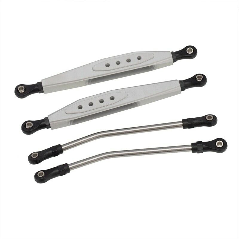 Metal Rear Arm Kit Suspension Link Rod for Axial RR10 90048 90053 Wraith 1/10 Q7
