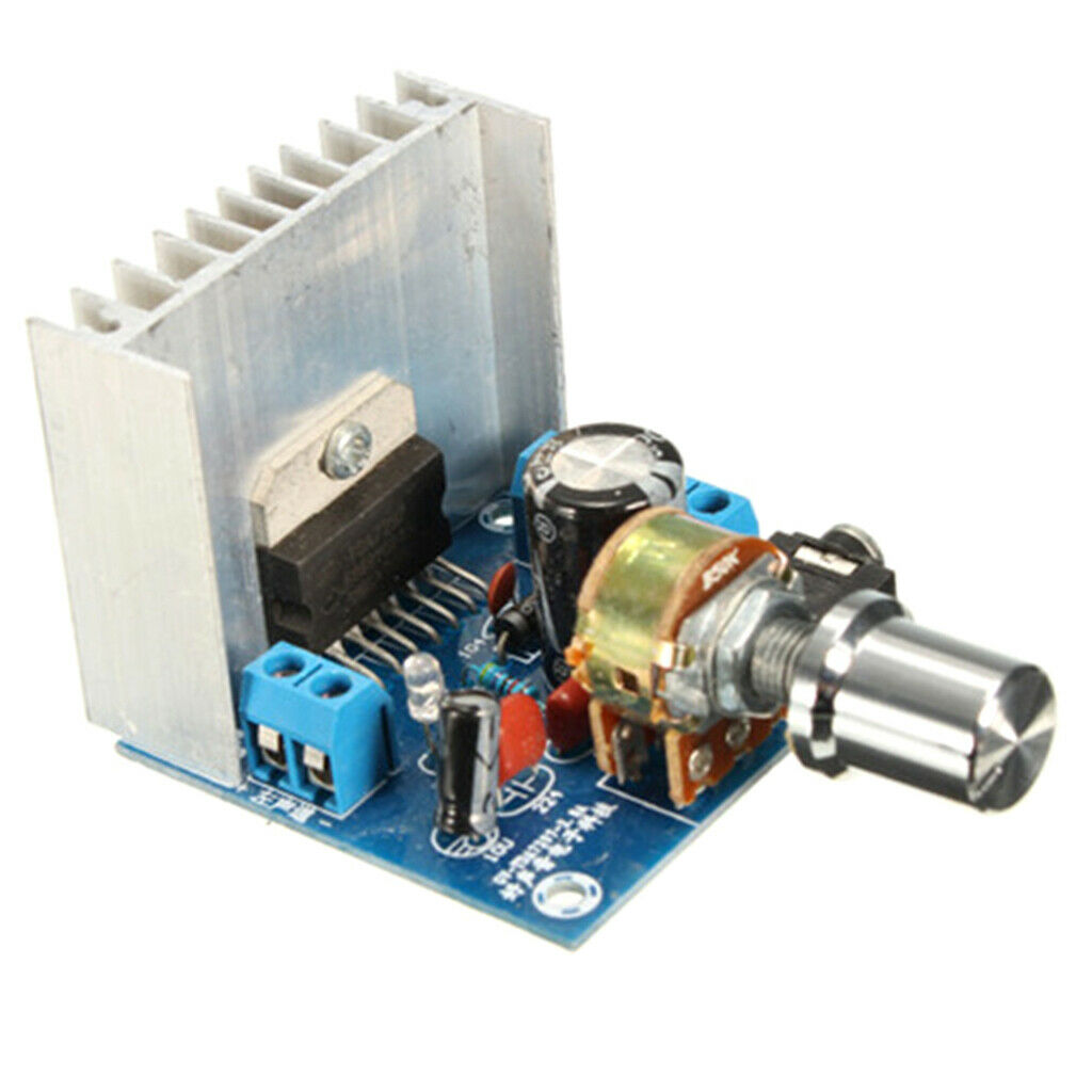 Car Digital Audio Amp Board DC 12V Dual Channel Stereo Power Amplifier DIY