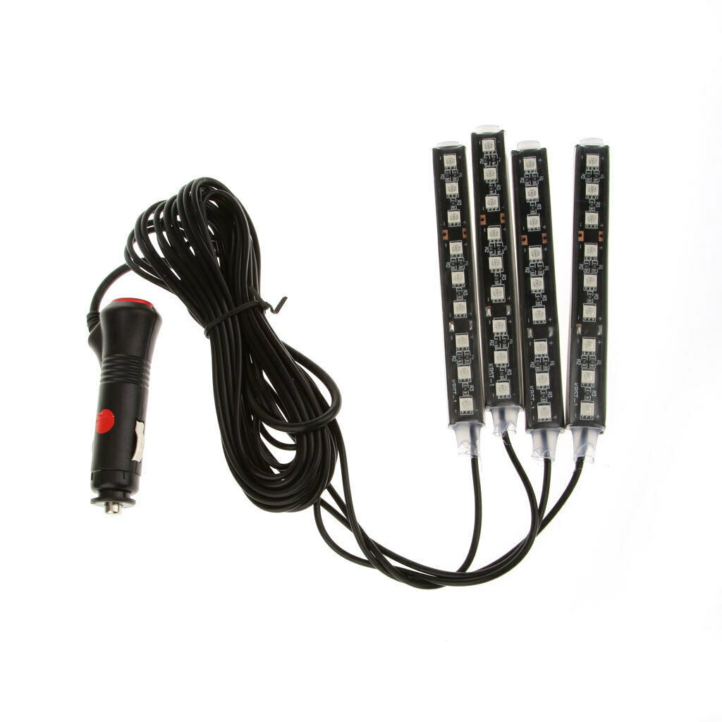 12V Colorful Car Interior Dash Floor LED Lights Atmosphere Lamp