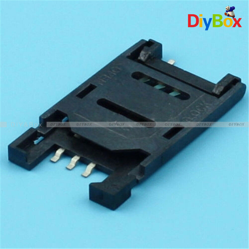 5PCS SIM Card Clamshell Socket For Arduino SIM900 GSM /GPRS Wireless Module