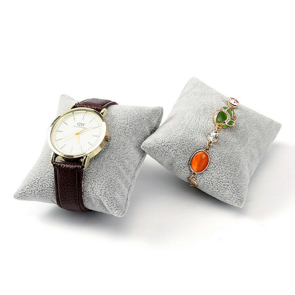 5Pcs Bracelet Watch Pillow for Box Jewelry Display Stand Holder Organizer