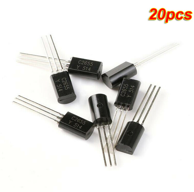 20pcs DIP Transistors 2SC2655 C2655 Low power TO-92L Triode