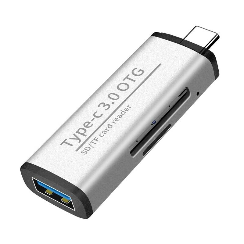 USBC3.0 Multi-Card Reader for SDXC,SDHC,TF,SD,MMC,RS-MMC,Mini SDXC,Mini SD,MinD3