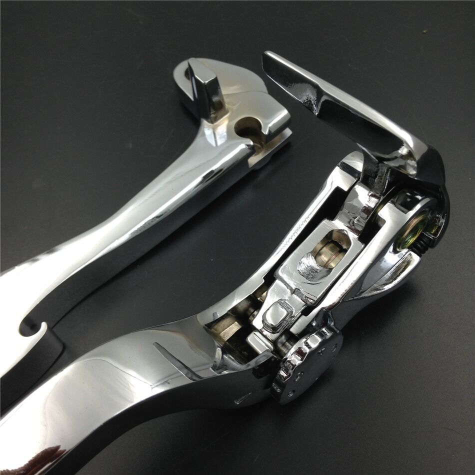 Chrome Brake Clutch Flame Lever fit for SUZUKI GSX GSXR GSX-R GSXR600 GSXR7500