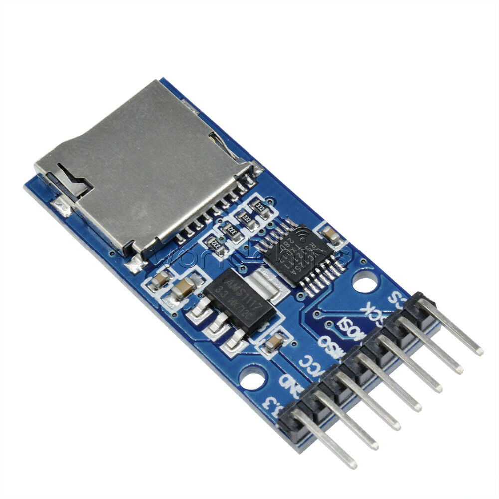 10PCS Micro SD TF Card Storage Memory Module  For Arduino SPI Level conversion