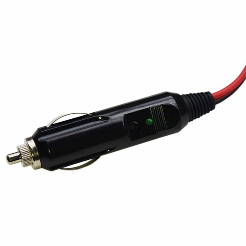 Cars 15 A Male Plug Cigarette Lighter Adapter Power Supply Cord With Cable Wire