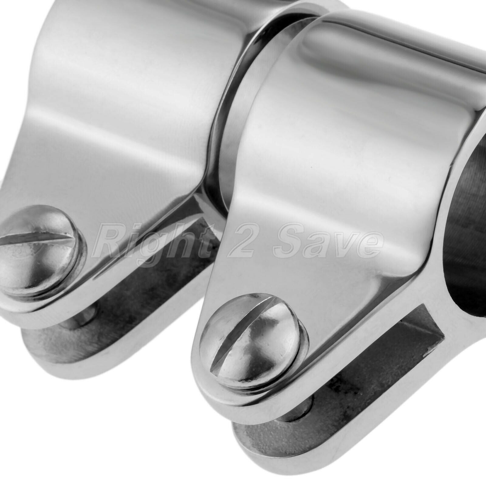 2x 25mm 1" Yachting Boat Jaw Slide Bimini Canopy Hardware Fittings 316 Stainless