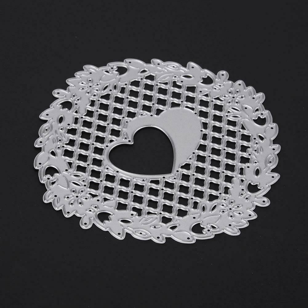 Love Heart Hollow Metal Cutting Dies Cut Stencil DIY Scrapbook Album Craft @