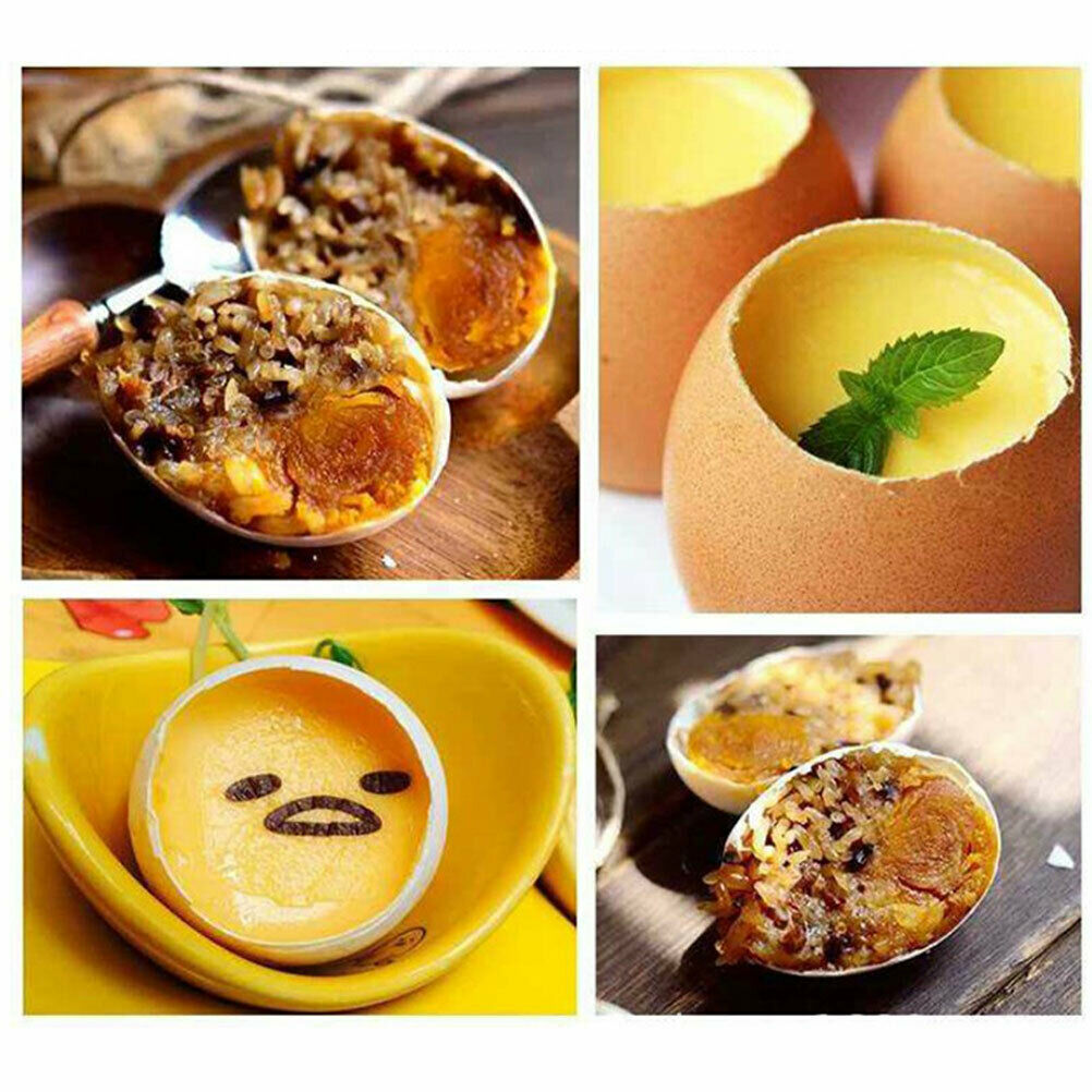 New Practical Metal Egg Scissors Egg Topper Cutter Shell Opener Stainless.l8