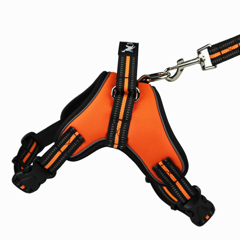 Pet Dog Puppy Harness Soft Adjustable Reflective Breathable Vest XL