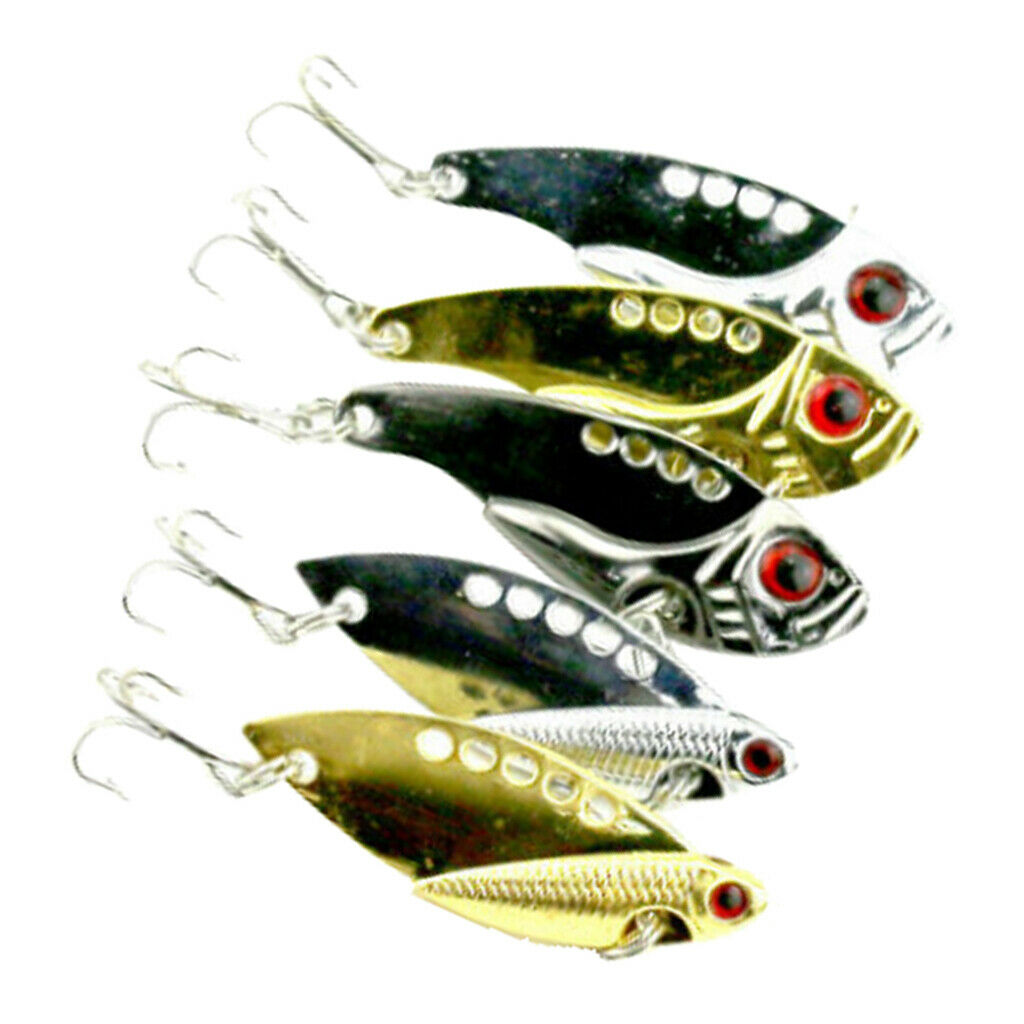 5Pcs Spoon Fishing Lure Hard Bait Fishing Artificial Bait Fishing Equipment